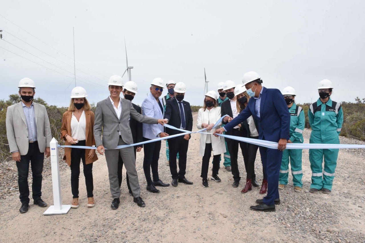 YPF Luz inauguró su tercer parque eólico